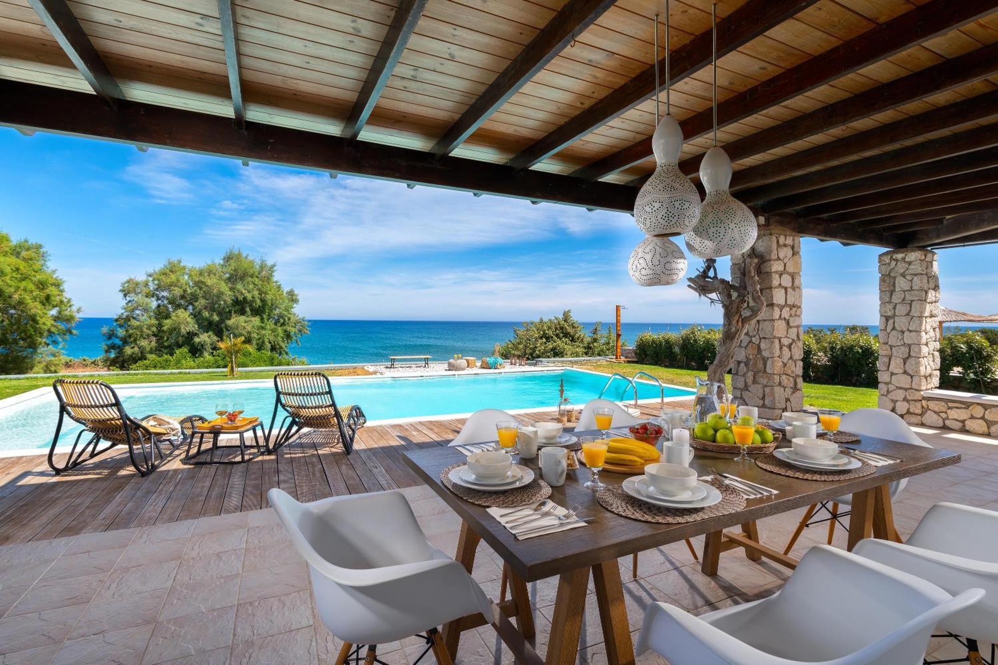 Villa Sevil Lachania  Exterior photo