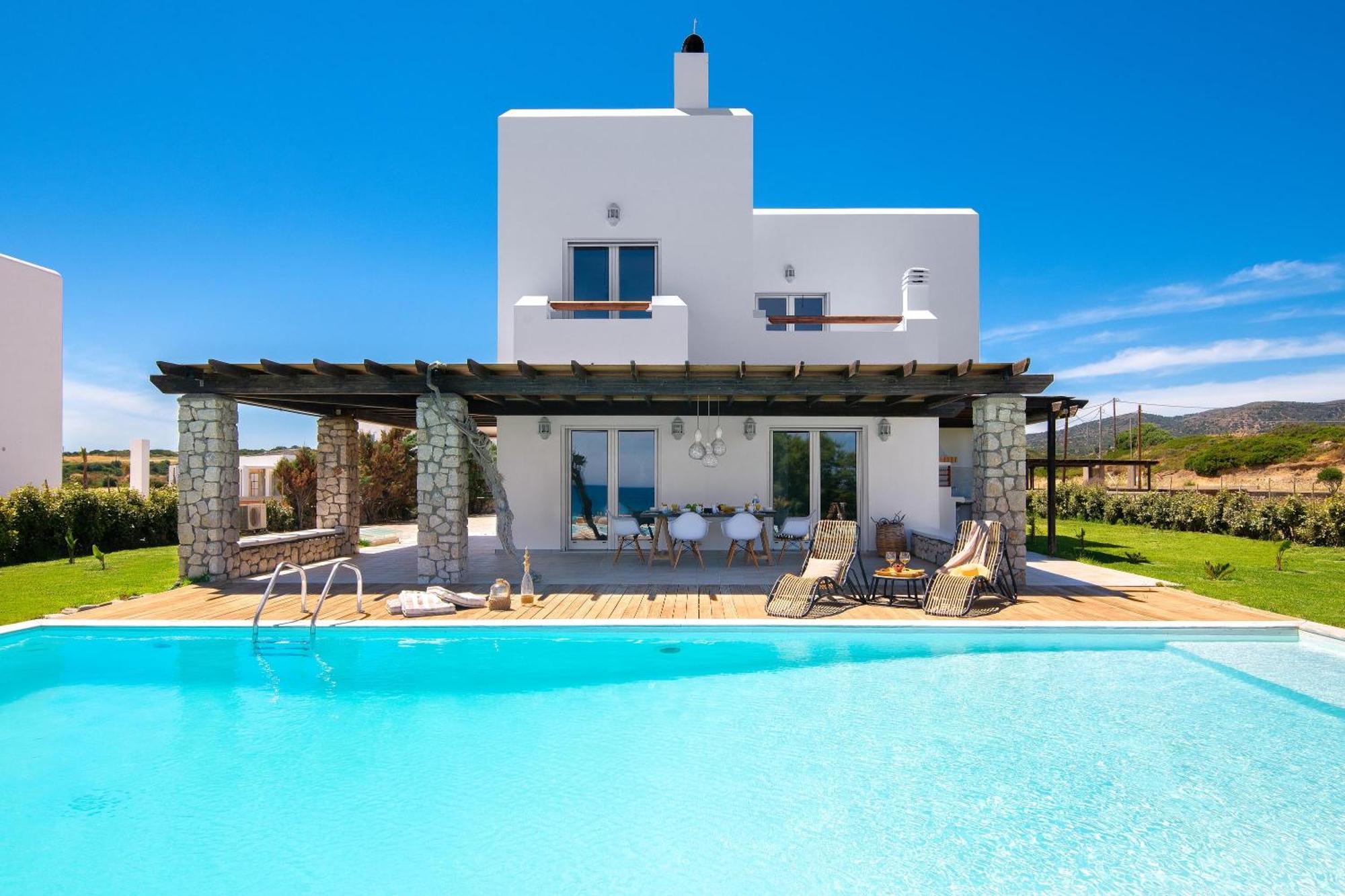 Villa Sevil Lachania  Exterior photo